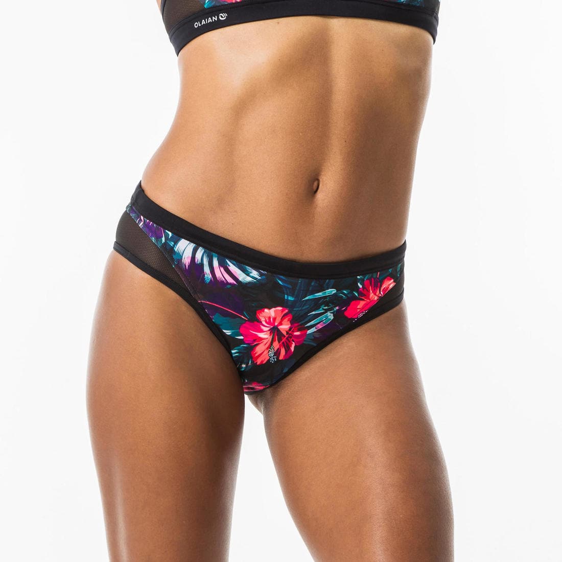 Bas de maillot de bain de surf femme ajouré avec cordon de serrage SAVANA FOAMY