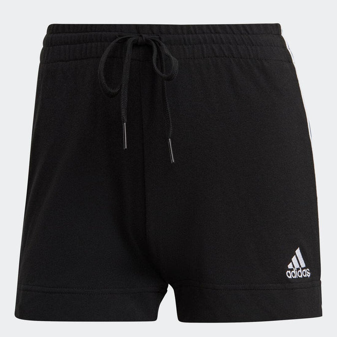 SHORT DE FITNESS SOFT TRAINING ADIDAS FEMME noir Decathlon Reunion