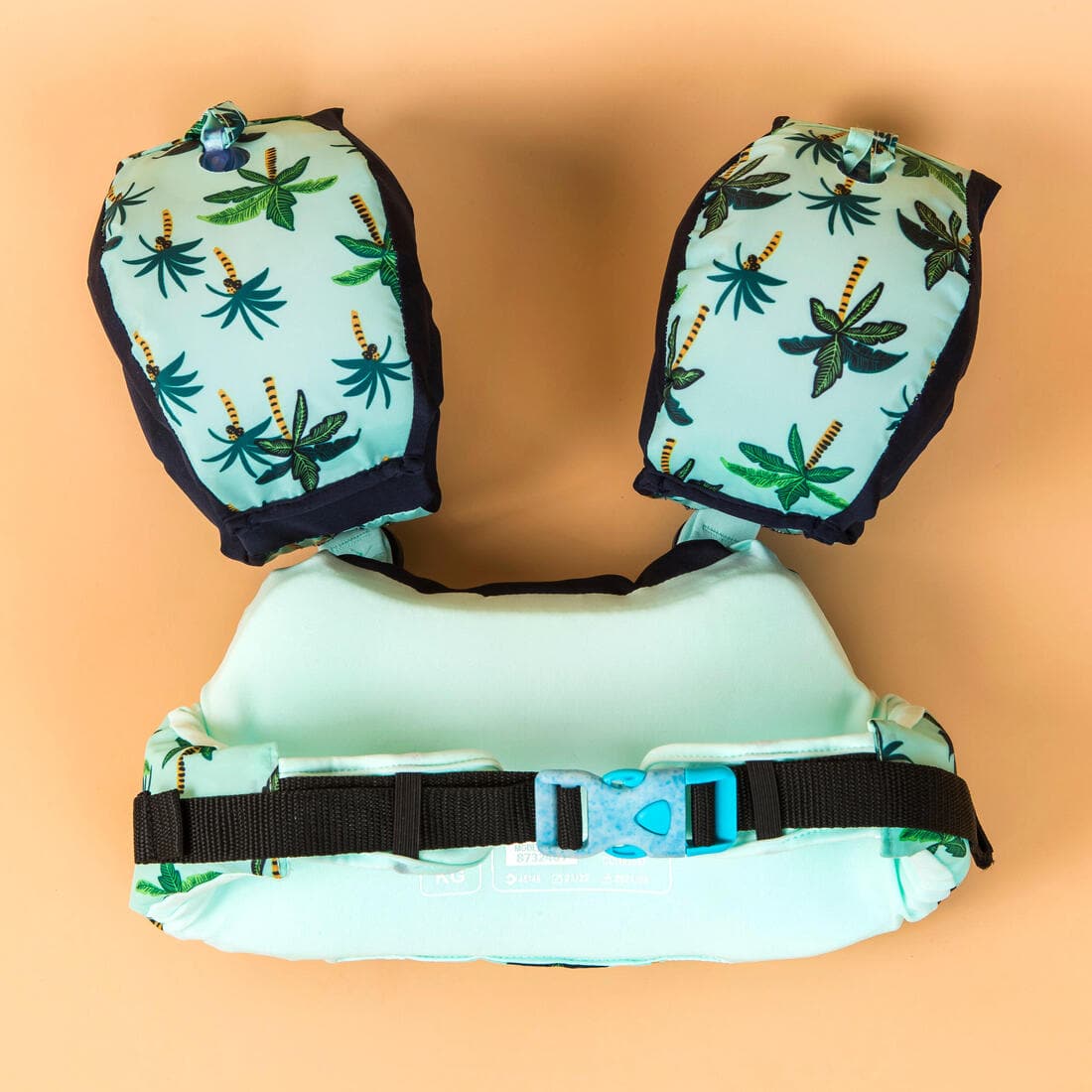 Brassards-ceinture piscine évolutif TISWIM enfant bleu "DRAGON"