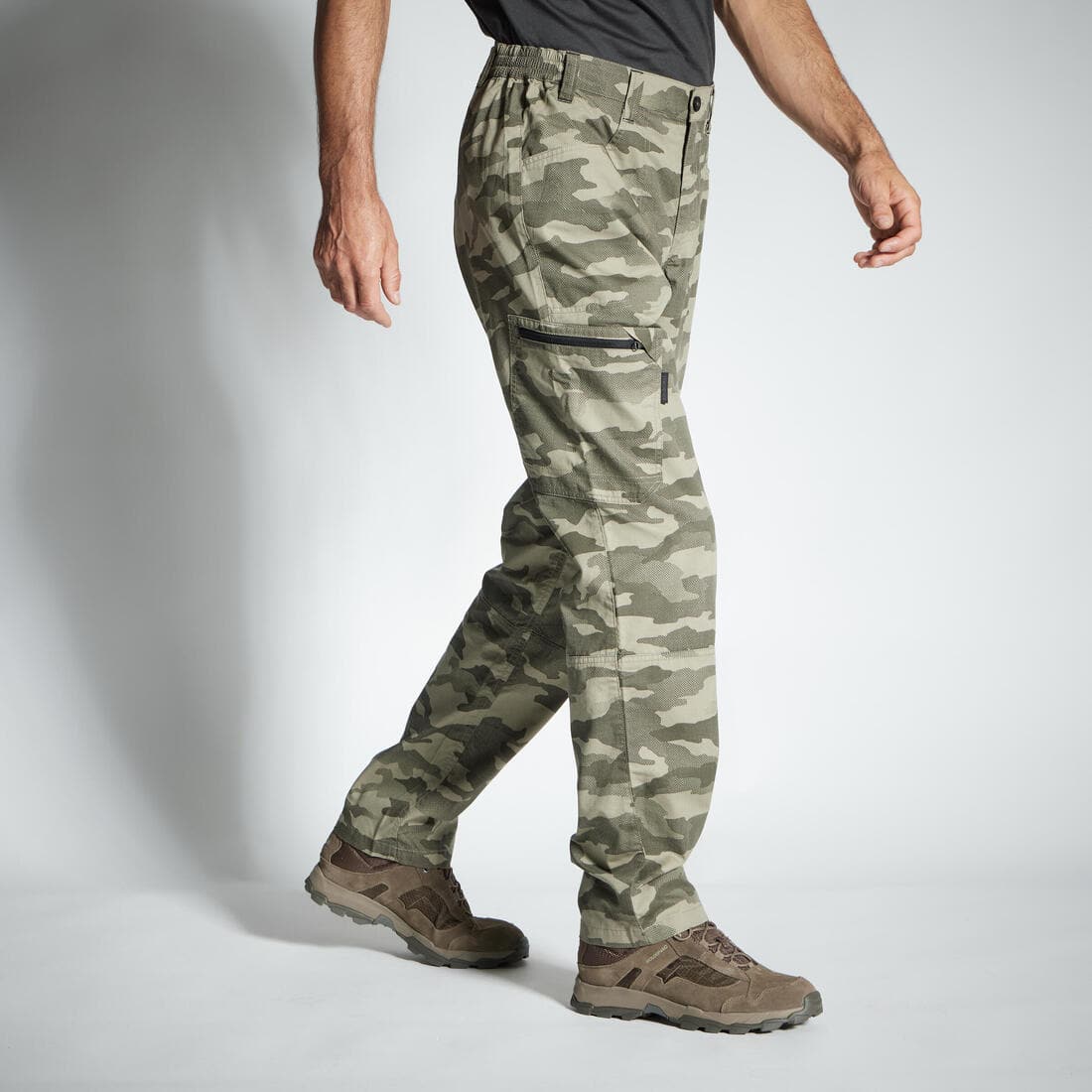 PANTALON LEGER 100 CAMO HALFTONE