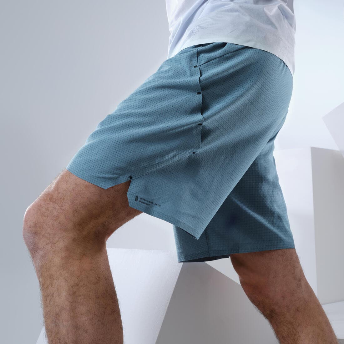 Short de randonnée rapide FH 900 Homme bleu tempête.