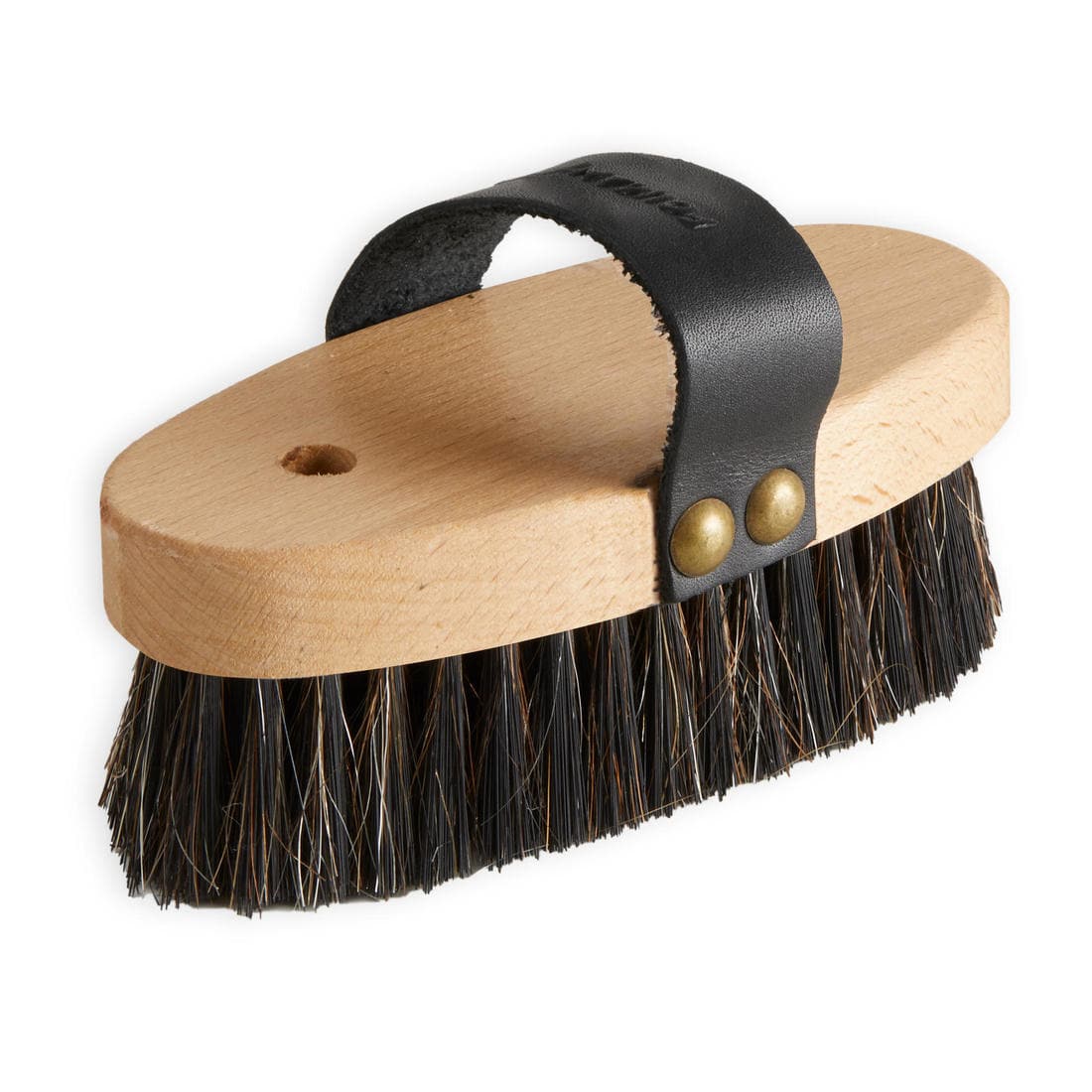 Brosse douce tête équitation SENTIER bois