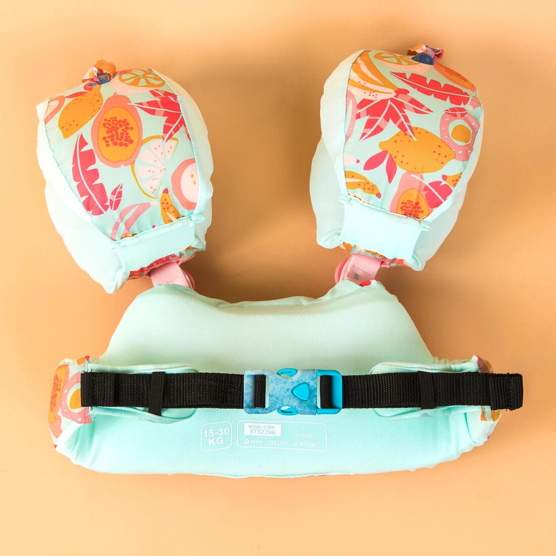 Brassards-ceinture piscine évolutif TISWIM enfant bleu "DRAGON"