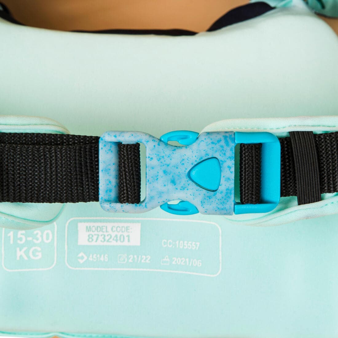 Brassards-ceinture piscine évolutif TISWIM enfant bleu "DRAGON"