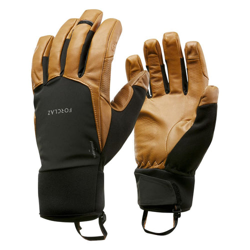 





Gants imperméables en cuir de trekking montagne MT900  marron -  Adulte