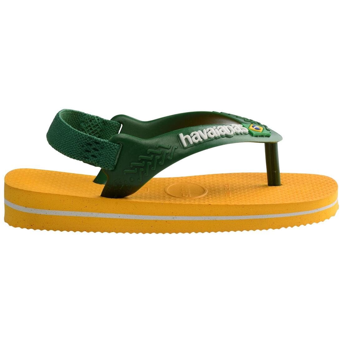 TONGS SANDALES HAVAIANAS BÉBÉ JAUNE