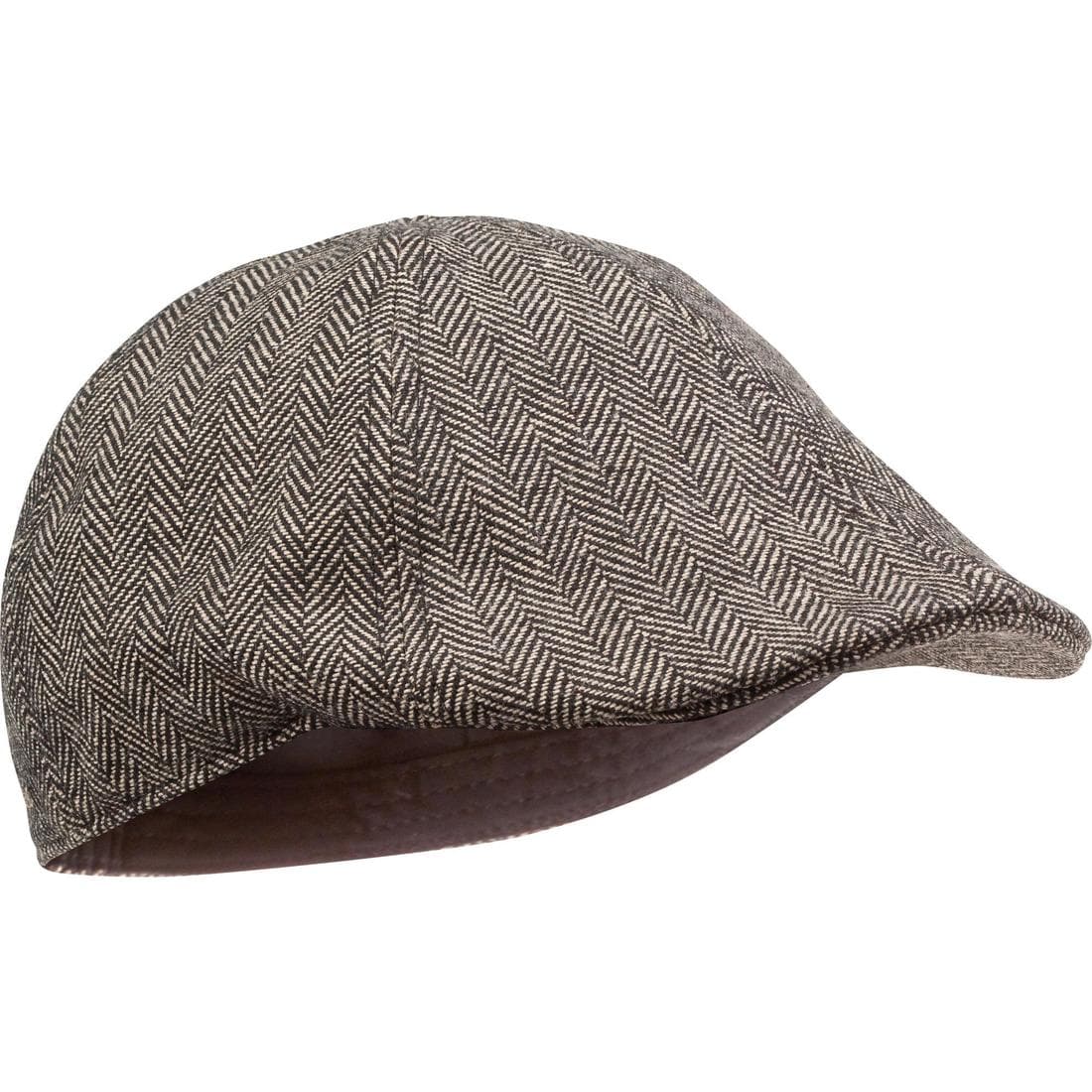 Casquette chasse déperlant tweed plate