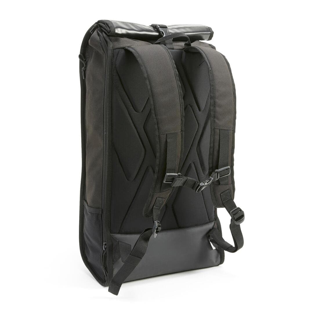 SAC A DOS SKATE BG500 ROLLTOP 25 LITRES NOIR