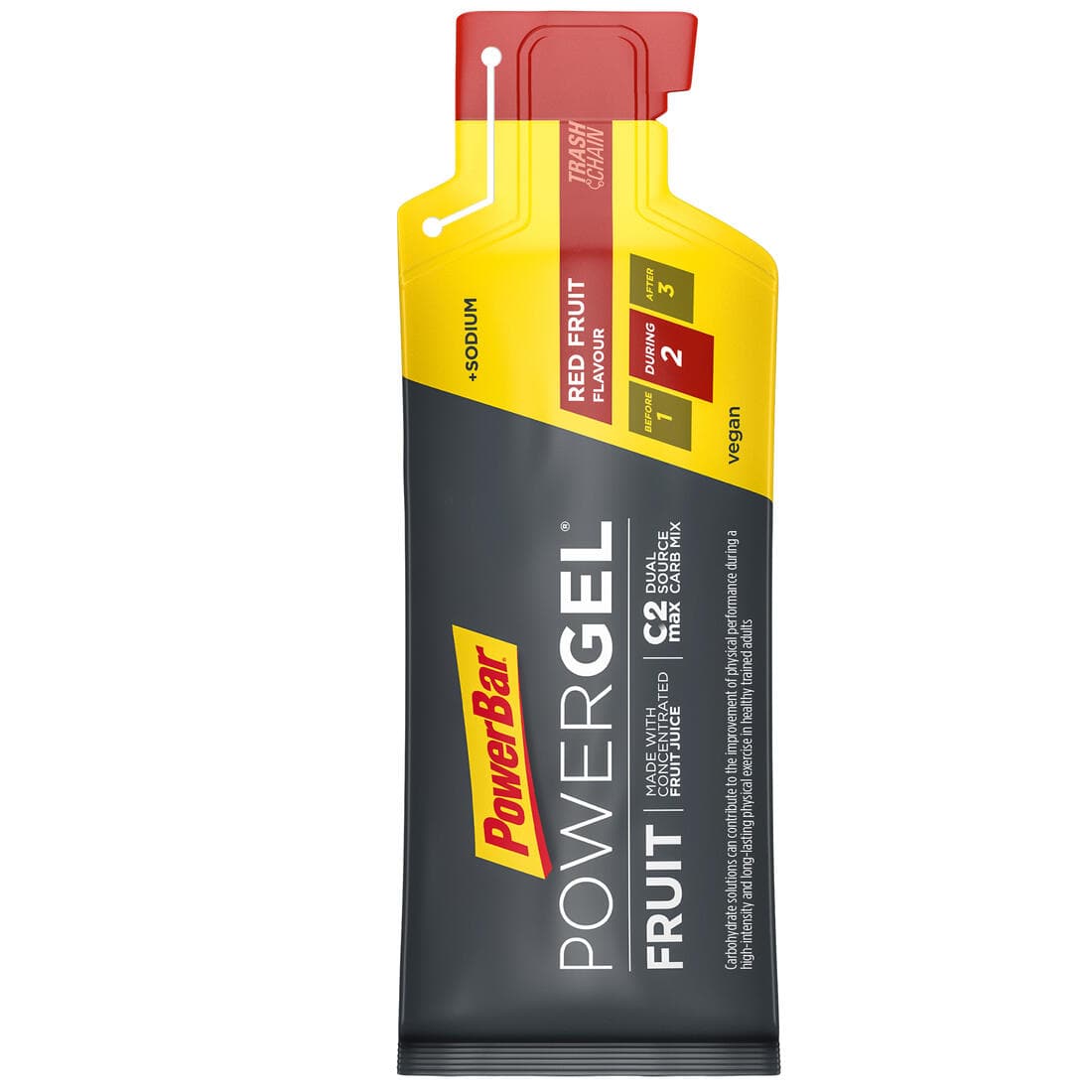 Gel énergétique POWER GEL fruits rouges 4x41g