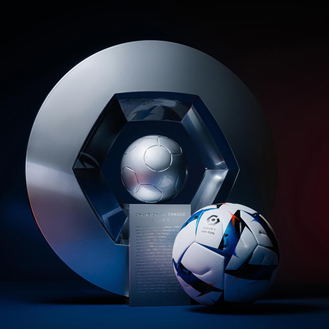 BALLON DE FOOTBALL LIGUE 2 BKT OFFICIEL MATCH BALL 2022 AVEC BOÎTE