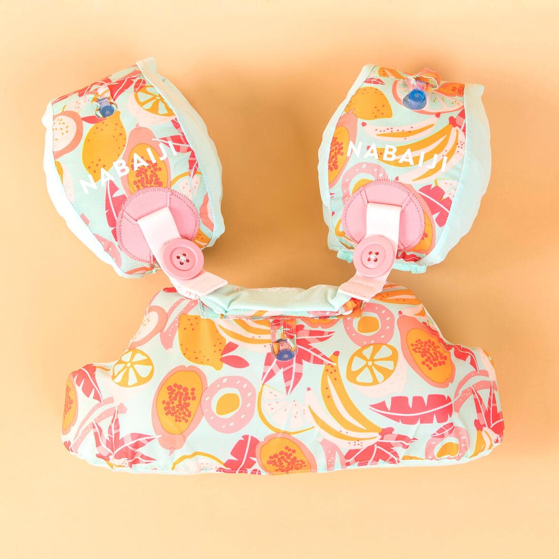 Brassards-ceinture piscine évolutif TISWIM enfant bleu "DRAGON"