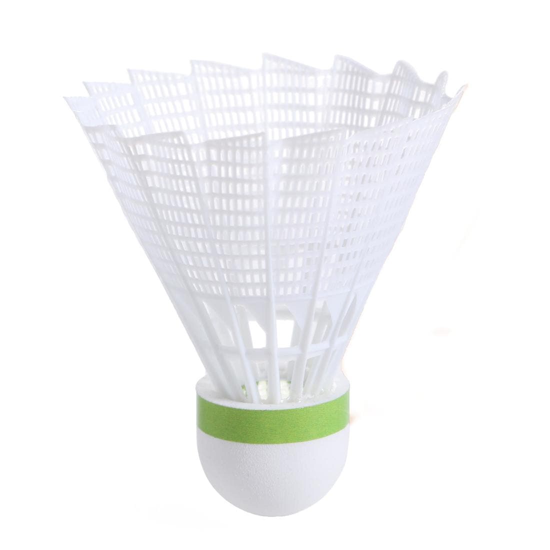 Lot De 6 Volants De Badminton En Plastique PSC 100 Medium