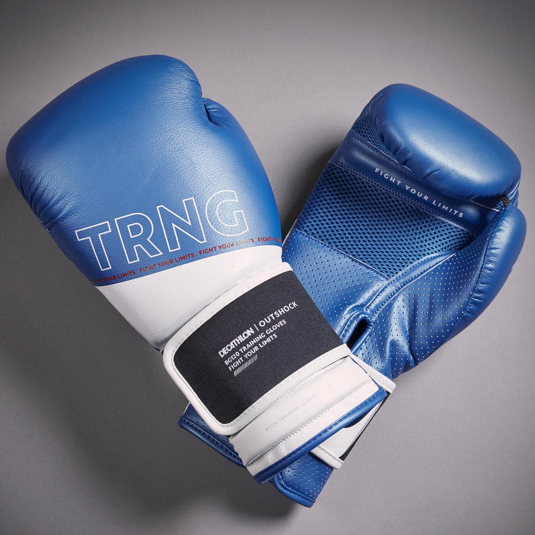 GANTS DE BOXE 120  BLANCS, GANTS D'ENTRAINEMENT