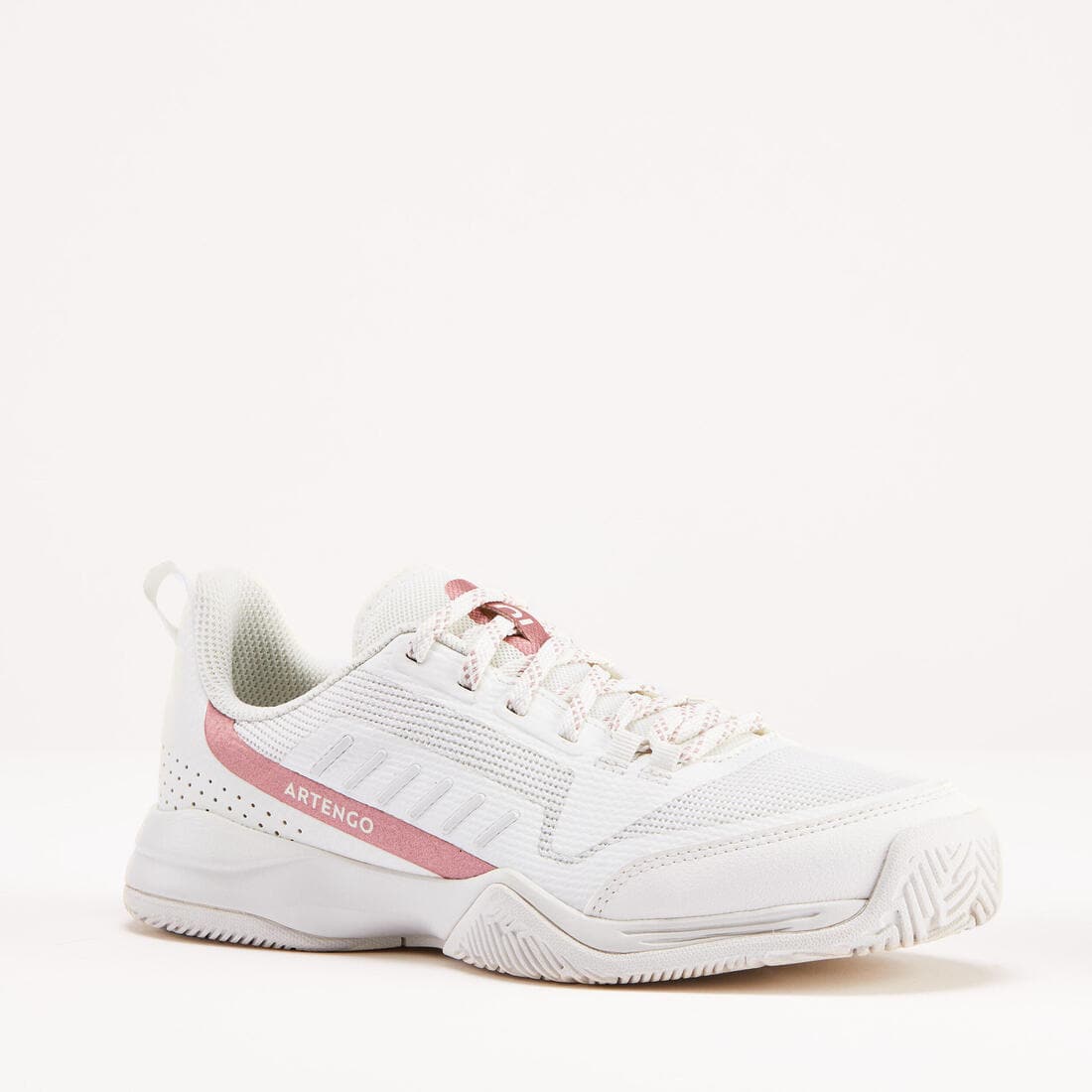 CHAUSSURES TENNIS ENFANT - TS500 FAST JR LACE PINKFIRE