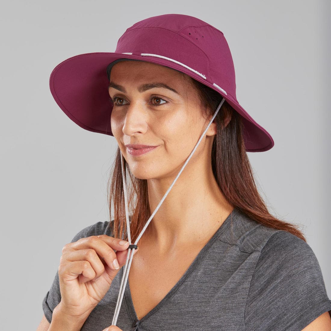 CHAPEAU TREKKING ANTI-UV FEMME - MT500