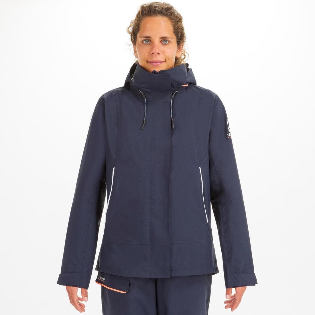 Veste imperméable coupe-vent - veste de pluie femme SAILING 300