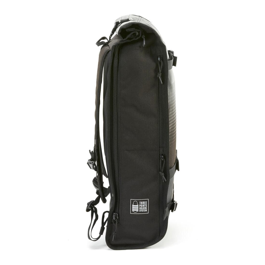 SAC A DOS SKATE BG500 ROLLTOP 25 LITRES NOIR