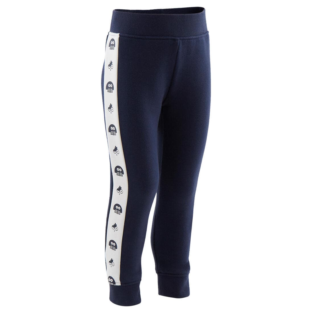 Pantalon de jogging chaud bébé- basique bleu avec motifs