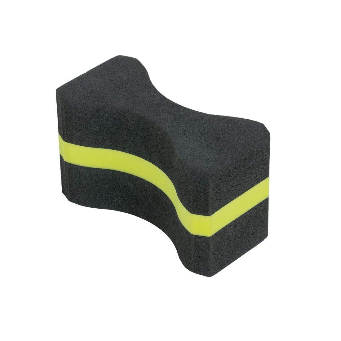 Pullbuoy de Natation 500 taille M noir jaune