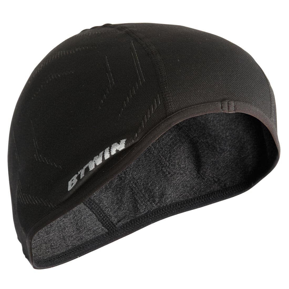 SOUS-CASQUE VELO 500 SANS COUTURE NOIR