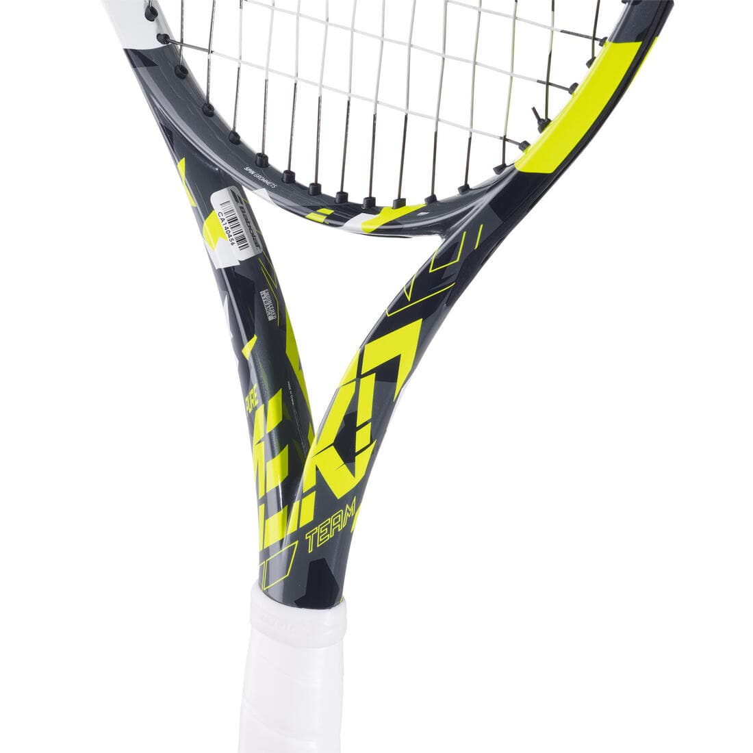 Raquette de tennis adulte - Babolat Pure Aero Team Gris Jaune 285g