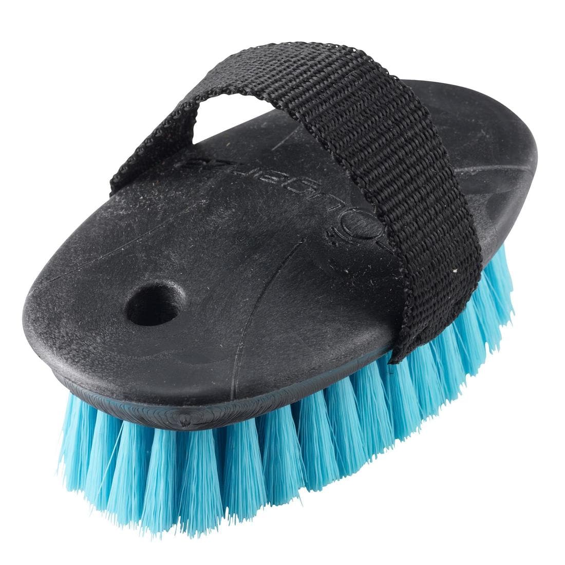 Brosse douce petit modèle équitation enfant SCHOOLING bleu