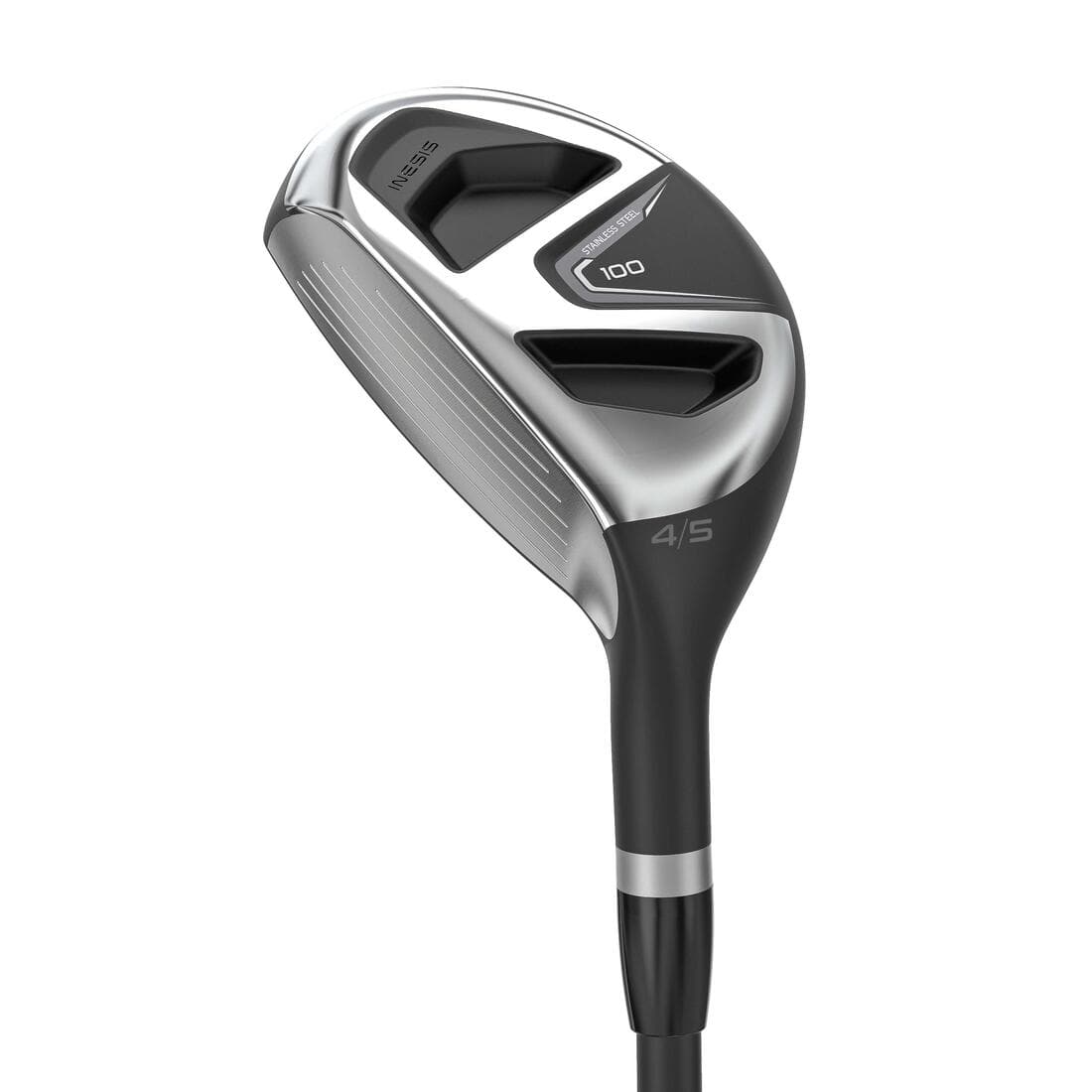 HYBRIDE GOLF ADULTE GAUCHER GRAPHITE TAILLE 2 - INESIS 100