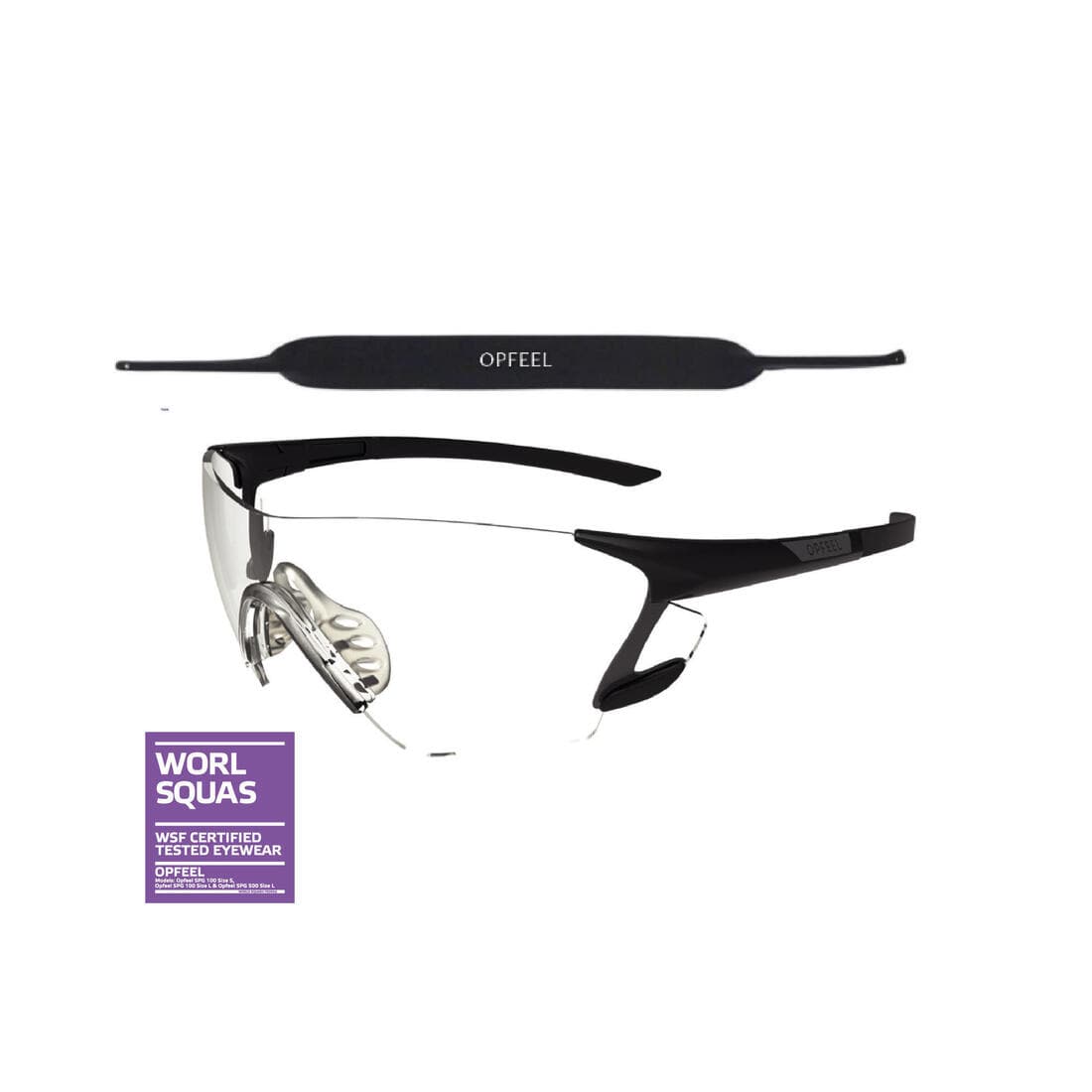 LUNETTES DE SQUASH SPG 500 L