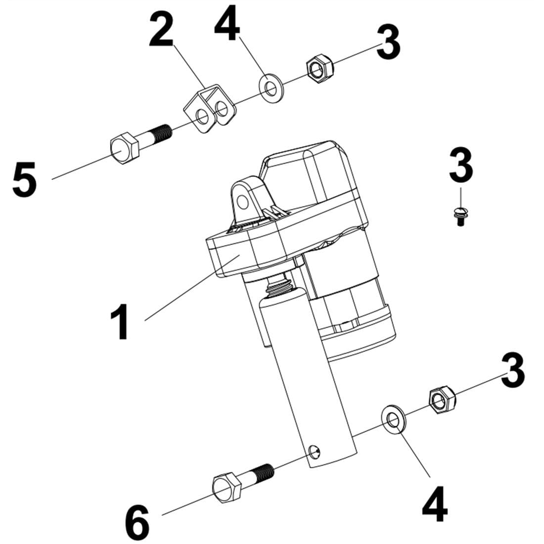 MOTEUR D'INCLINAISON