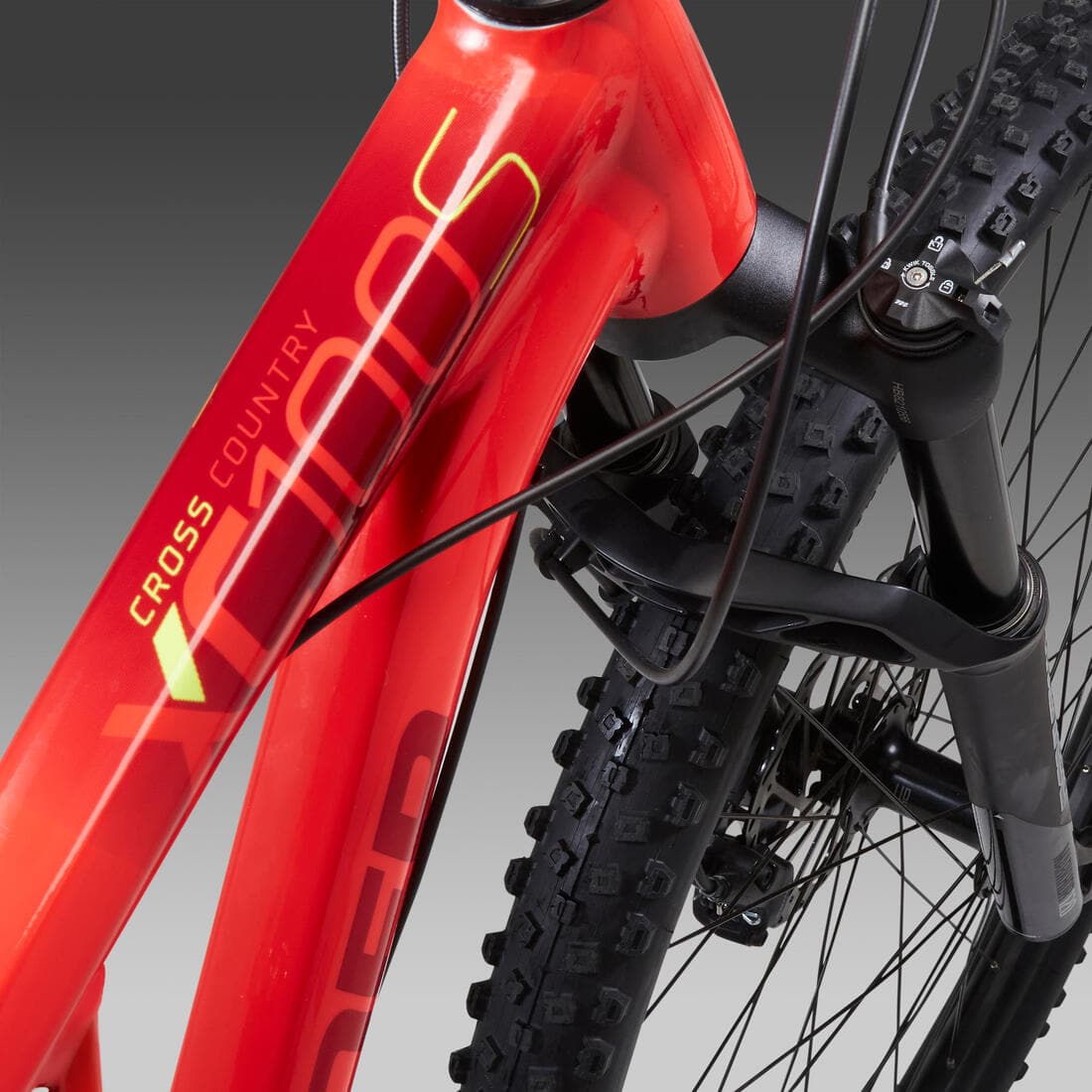 Vélo VTT XC 100 S 29" EAGLE rouge et