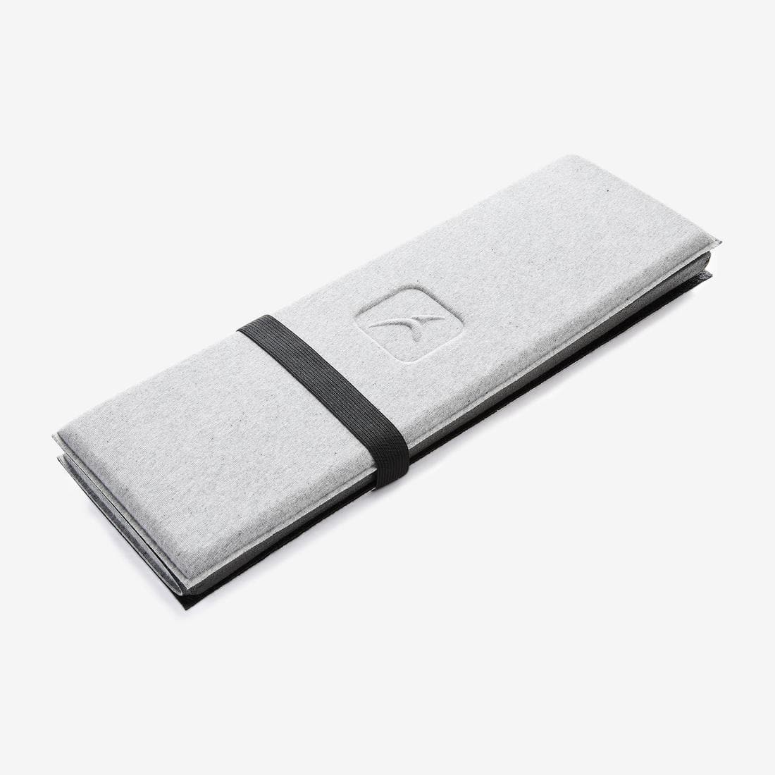 Tapis de sol pilates 50 cm x 39 cm x 8 mm mini - 500 gris