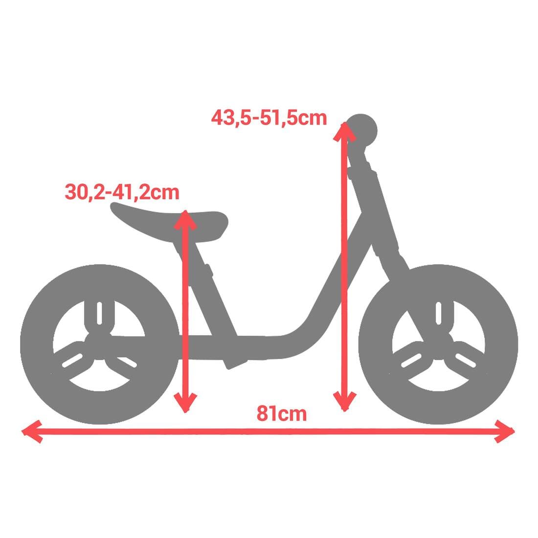 DRAISIENNE ENFANT 10 POUCES RUNRIDE 500