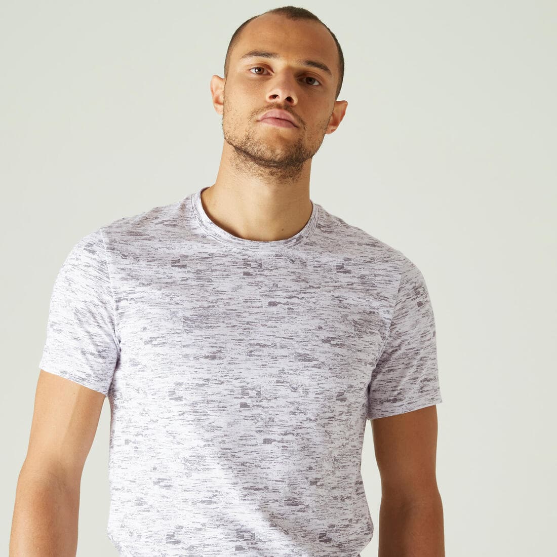 T-shirt slim en coton Homme