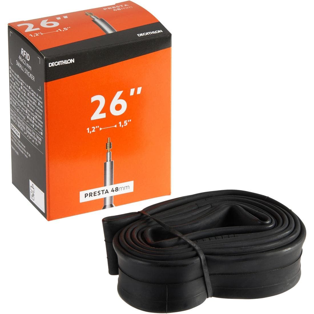 CHAMBRE A AIR 26x1,2/1,5 VALVE PRESTA 48MM