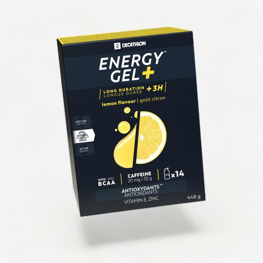 GEL ÉNERGÉTIQUE ECOSIZE LONGUE DISTANCE CITRON 14X32GR