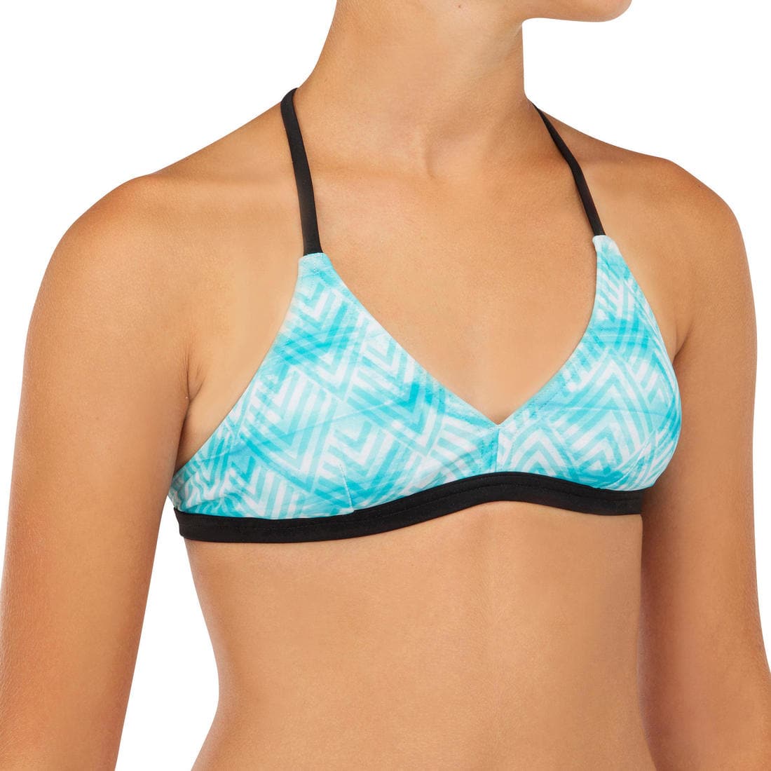 HAUT DE MAILLOT DE BAIN SURF FILLE TRIANGLE BETTY 500