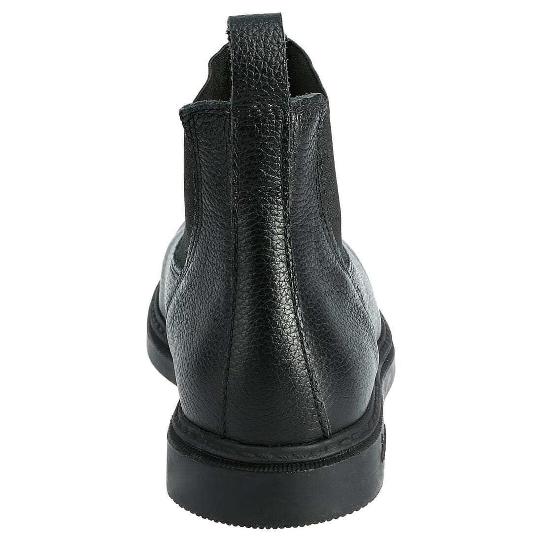 Boots équitation cuir Enfant - Classic noires