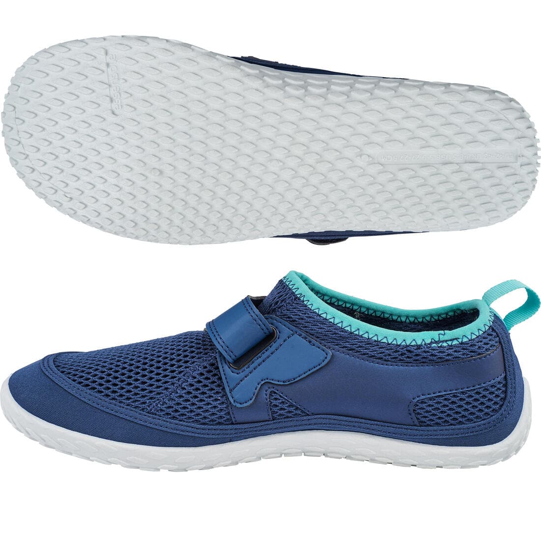 Chaussures aquatiques avec scratch Adulte - Aquashoes 500