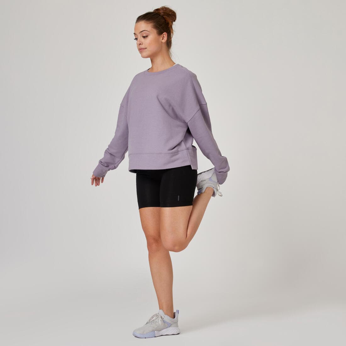 Sweat loose Fitness femme - 120 laurier