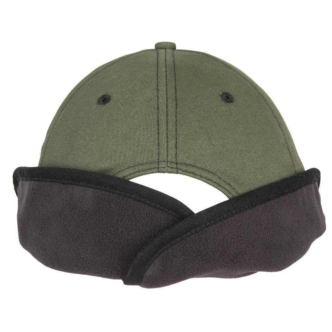 Casquette chasse polaire  chaude 500 verte