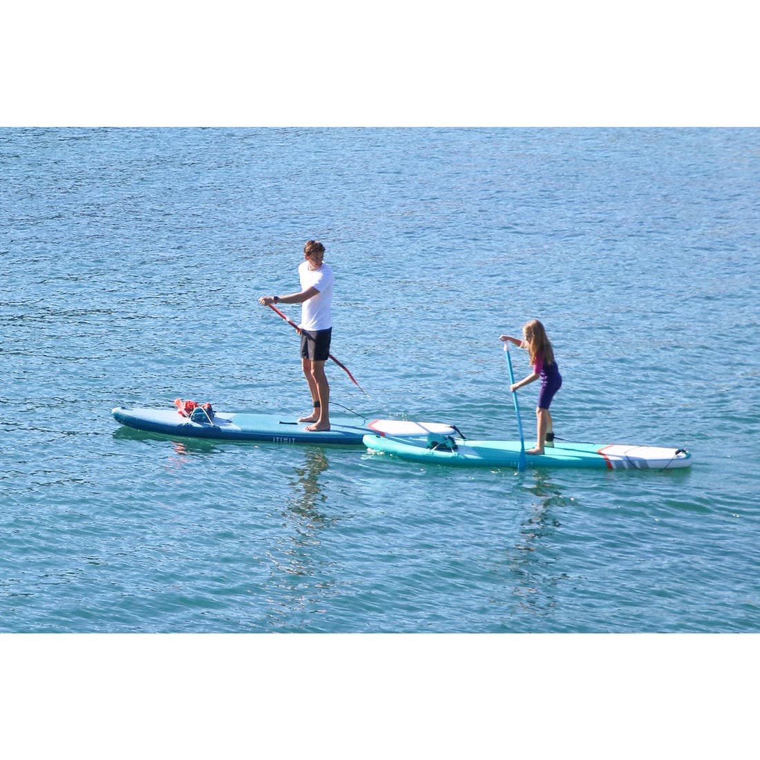 Pagaie stand up paddle démontable, réglable en 3 parties (140-180cm)