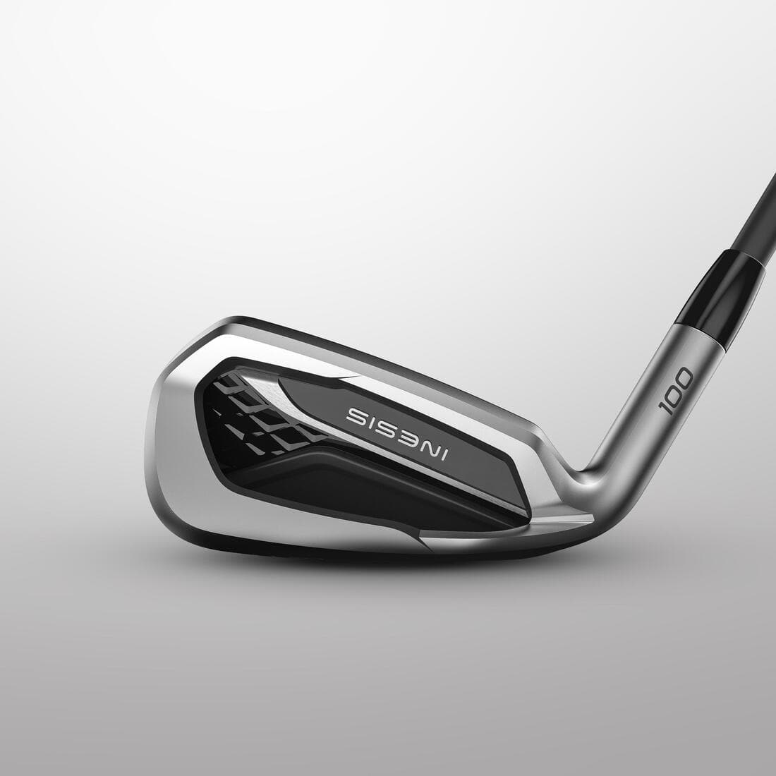 Fer à l'unité golf adulte gaucher taille 1 graphite - INESIS 100