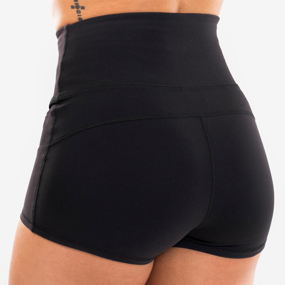 Short de danse moderne moulant noir femme