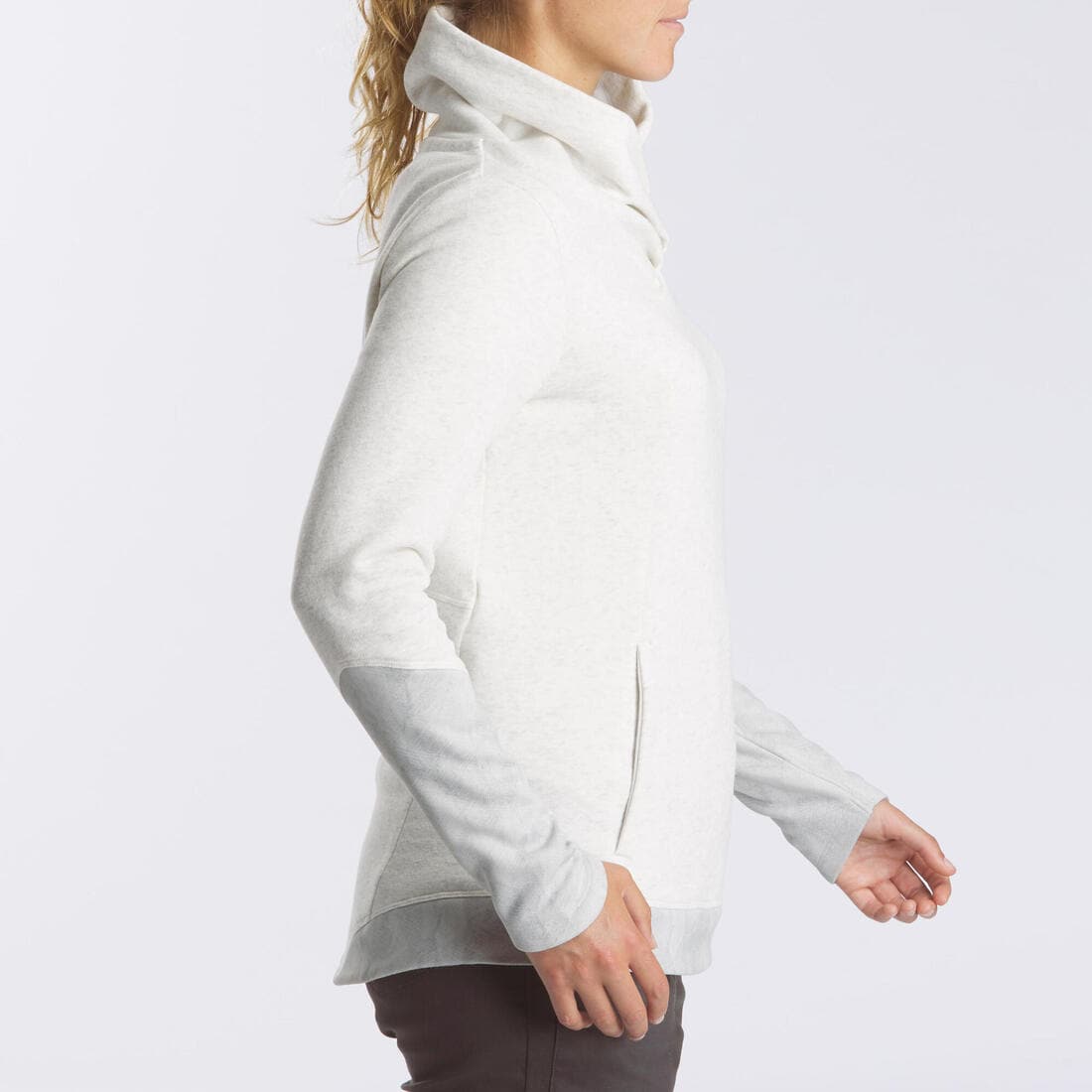 Pull de randonnée nature - NH500 - Femme