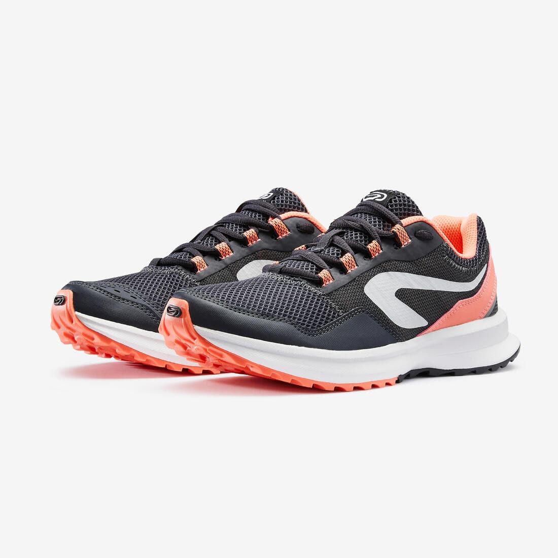 CHAUSSURES DE RUNNING FEMME KALENJI RUN ACTIVE GRIP GRIS CORAIL