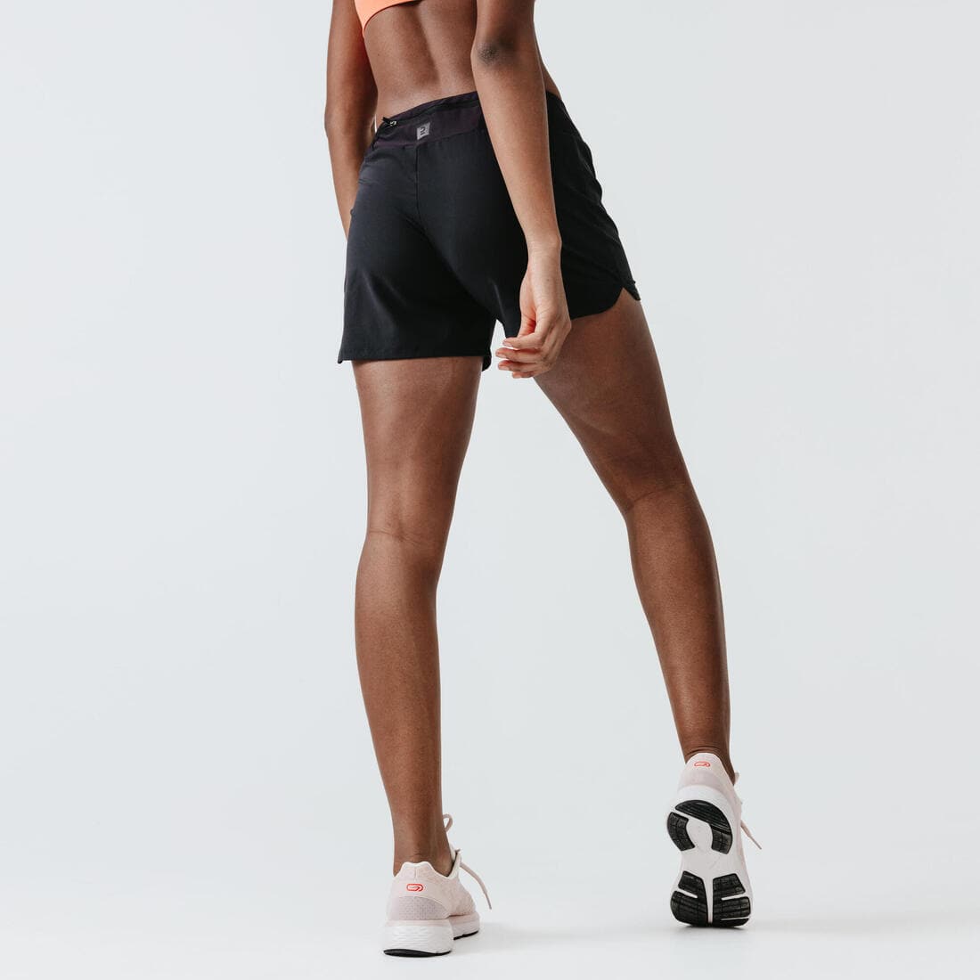 Short running Femme - KIPRUN Run 100 noir