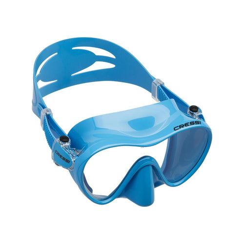 





Masque Cressi F1 Adulte bleu frameless snorkeling et plongée sous marine