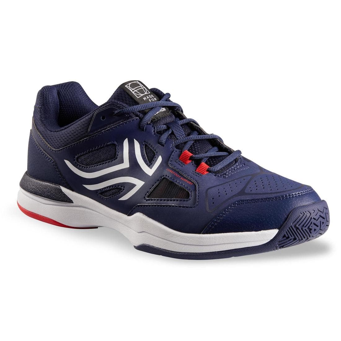 CHAUSSURES DE TENNIS HOMME TS500 MARINE MULTI COURT