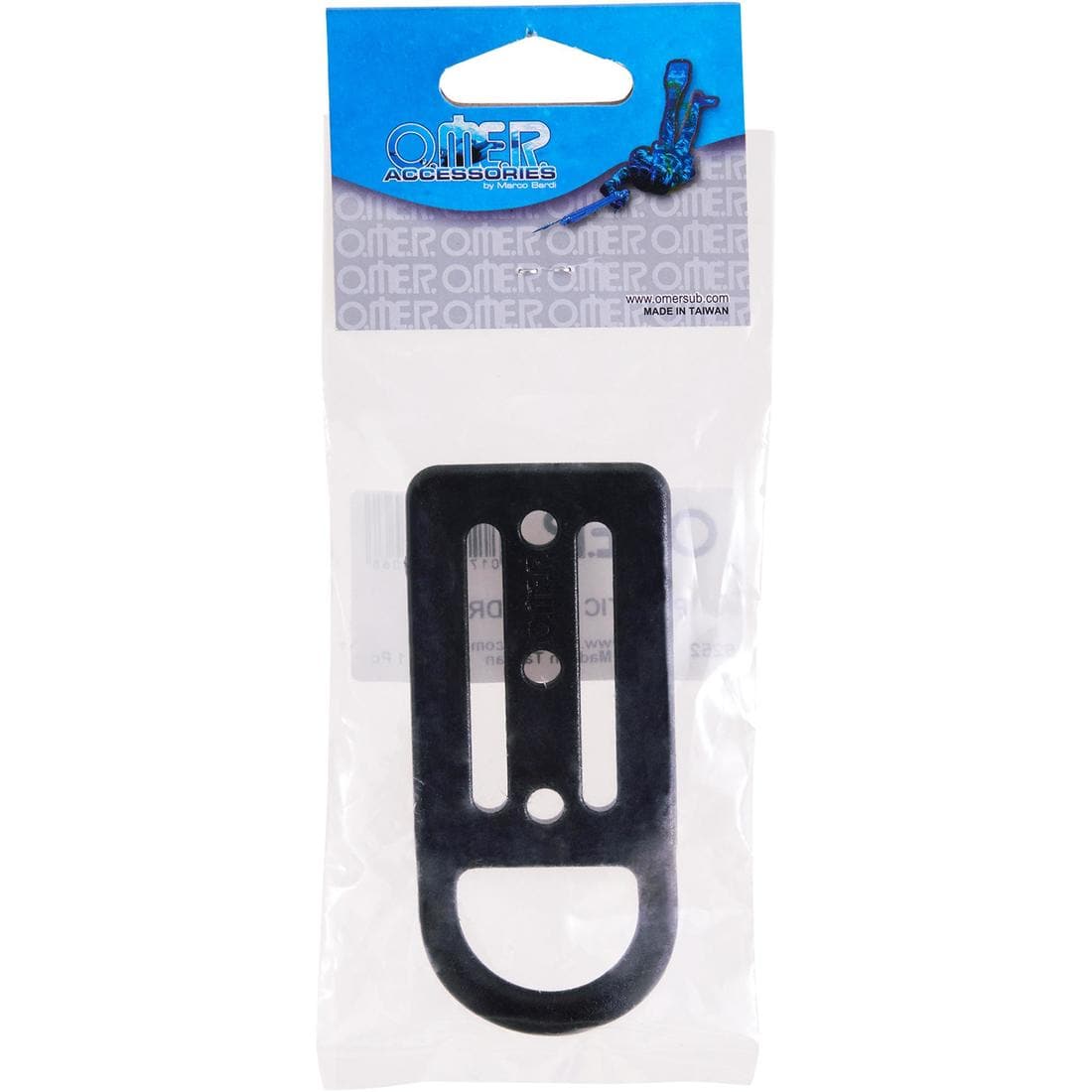 Anneau de ceinture de chasse sous-marine D-Ring noir