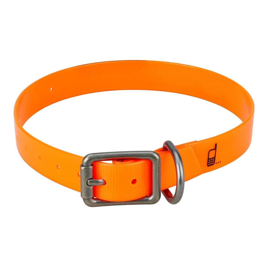 Collier chien Jaune fluo 500